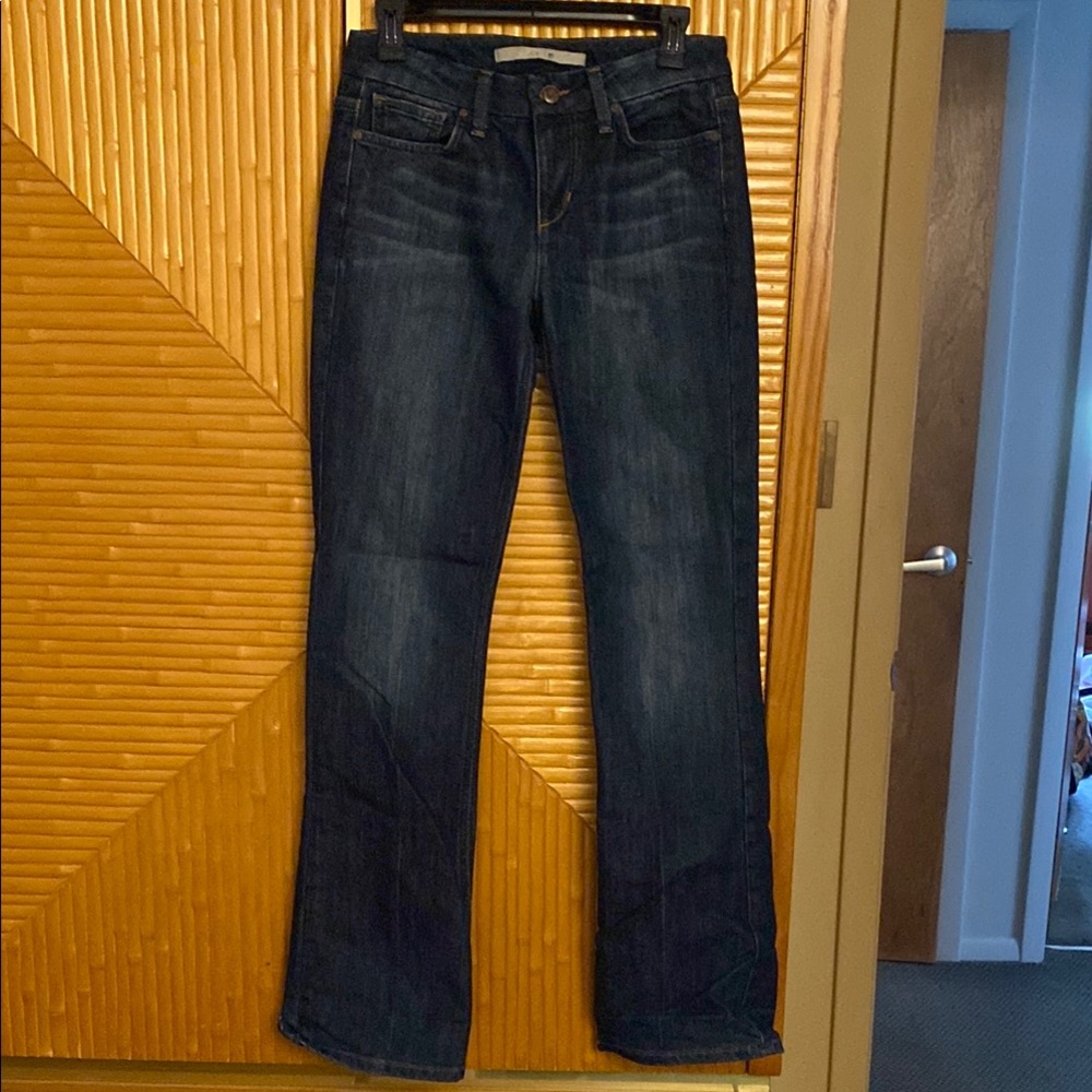 Joe's Jeans Dark Blue Straight Leg Women's Jeans